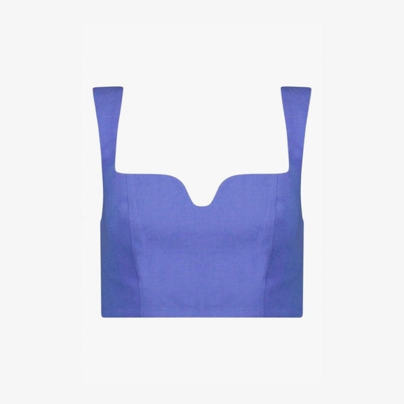 NWT Mara Hoffman Jini crop top size 12 - Picture 1 of 7